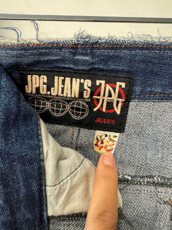1990s Jean Paul Gaultier patchwork jeans