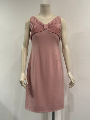 S/S2007 Valentino pleated butterfly bow dress