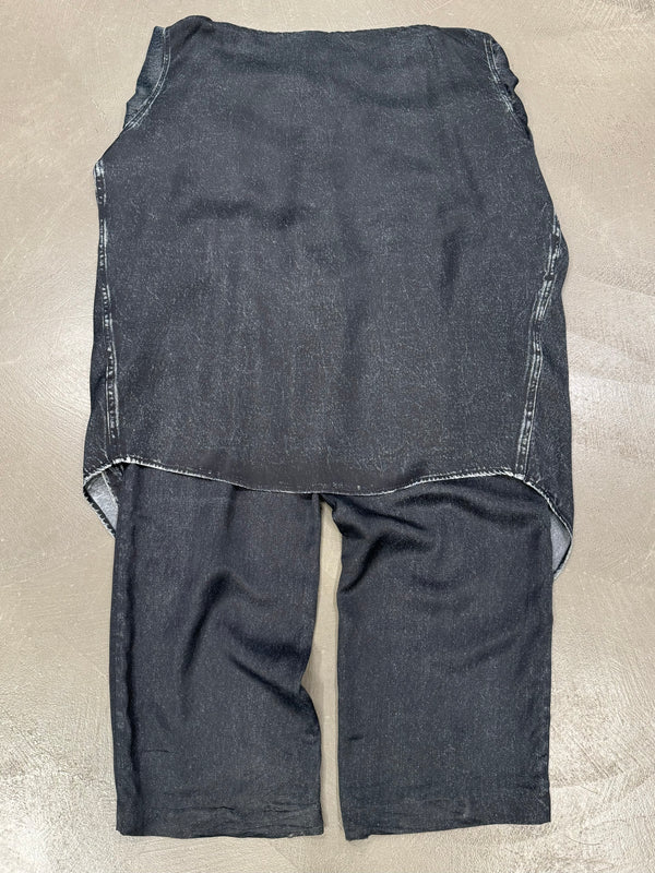 2020 Balenciaga by Demna hybrid trompe l’oeil pants
