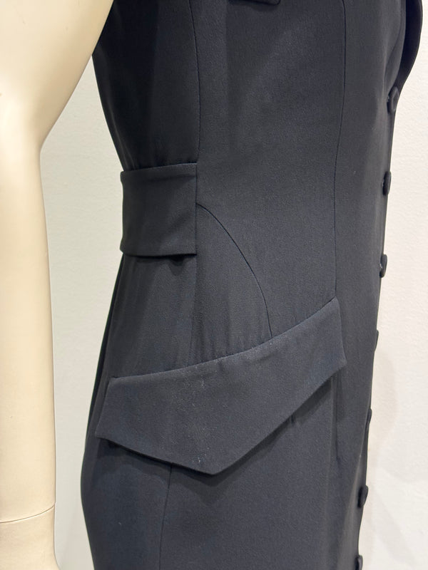 2011 Alexander McQueen buttons-up dress