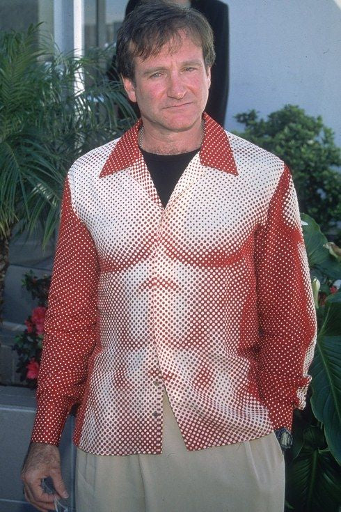 SS1996 Jean Paul Gaultier Muscle torso trompe l'oeil shirt