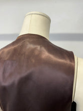 Load image into Gallery viewer, A/W2001 Maison Margiela compressed leather vest
