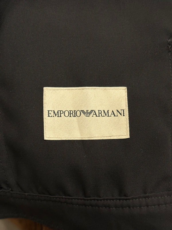 2000s Armani cropped military aviator jacket
