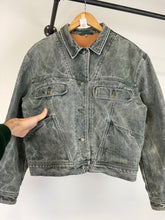 Load image into Gallery viewer, 1990s Armani washed faded oversized denim jacket
