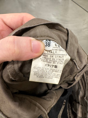 A/W2003 Dolce & Gabbana bondage parachute cargo pants