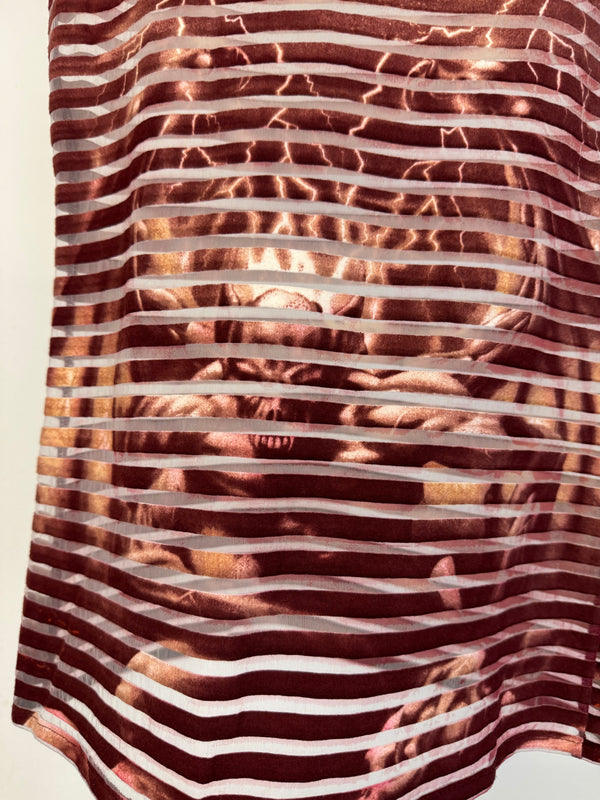 SS2001 Jean Paul Gaultier satan demon tank mesh top