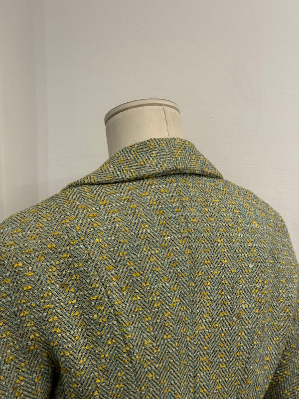1998 Christian Dior by John Galliano tweed blazer jacket