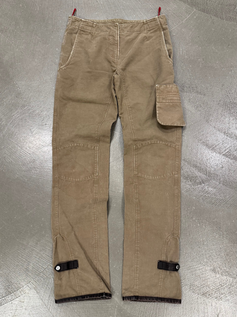 2000s Prada detachable pocket cargo pants
