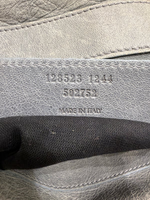 2010S Balenciaga leather bowler City bag