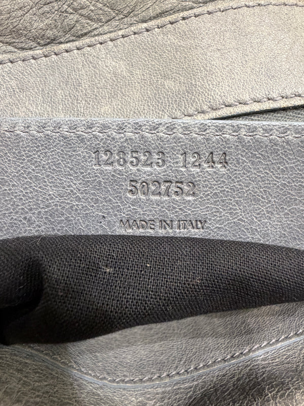 2010S Balenciaga leather bowler City bag