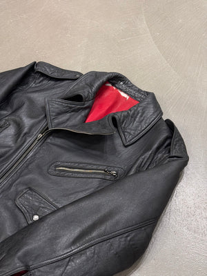 1990s Emporio Armani biker leather jacket