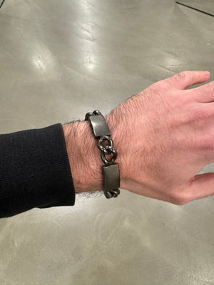 2000s Maison Margiela cuban bracelet