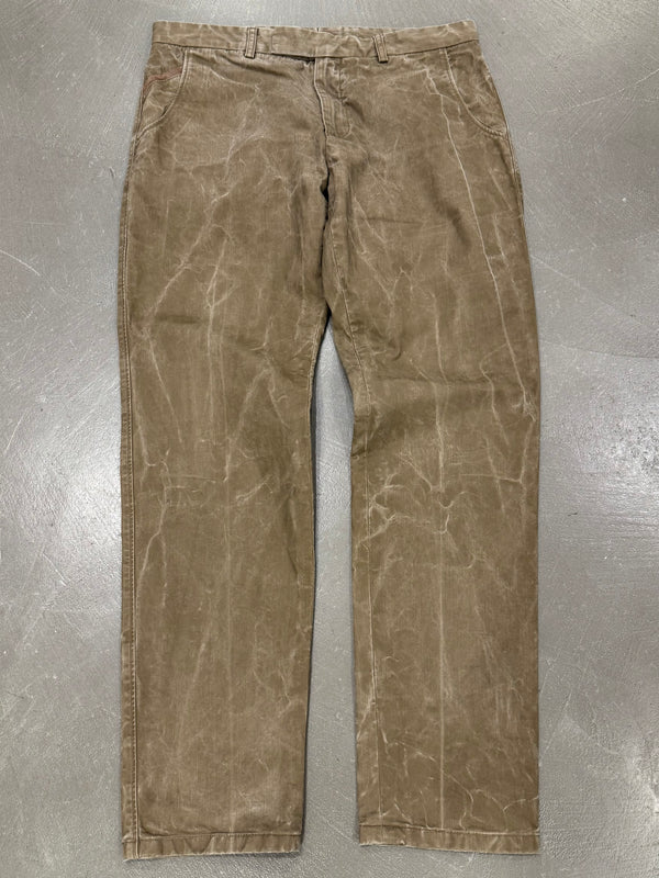 2000s Loro Piana faded washed trousers