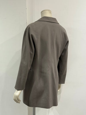 1990s Claude Montana double-breasted wool coat