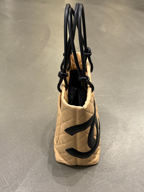 2006-2007 Chanel Cambon leather shopper bag