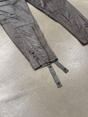 2000s Prada technical nylon cargo pants