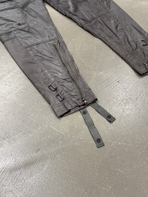 2000s Prada technical nylon cargo pants