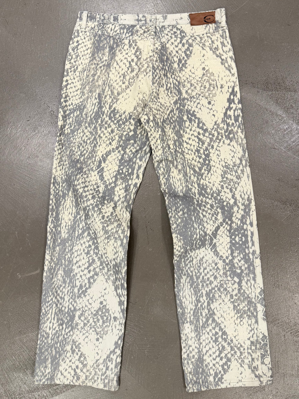 2000s Cavalli print pants