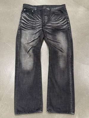 S/S2003 Dior By Hedi Slimane clawmark jeans