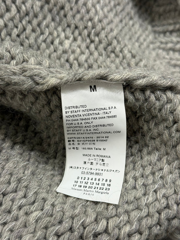 A/W2014 Maison Margiela loose knit punk mohair sweater