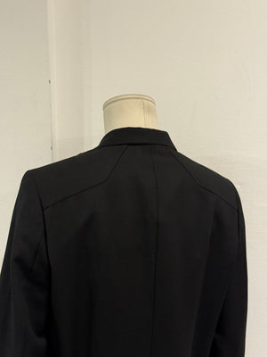2009 Balenciaga by Ghesquiere structured heavy wool blazer