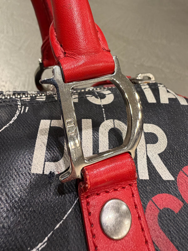 2004 Dior by John Galliano hardcore collection Boston bag
