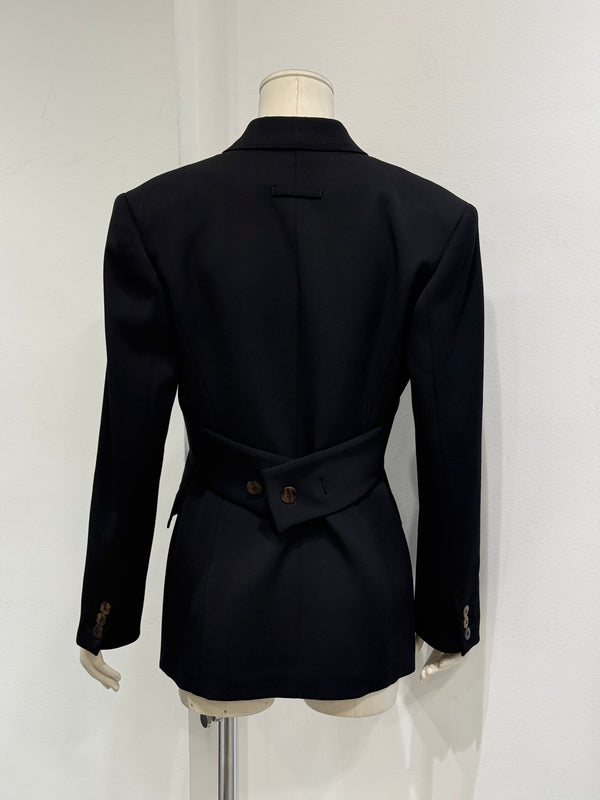 2000s Jean Paul Gaultier deconstructed blazer