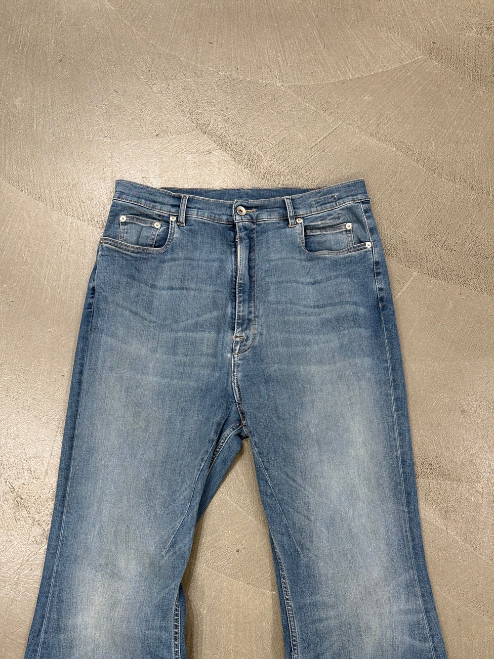 Rick Owens Bolan flare denim jeans
