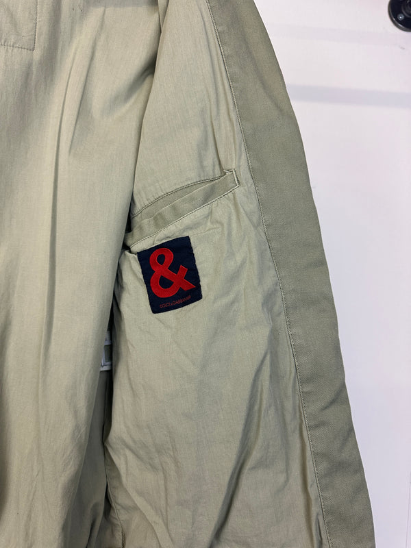 2000s Dolce & Gabbana military cargo bomber jacket