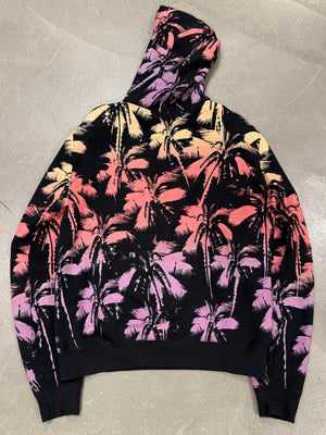 2019 Saint Laurent sunset palm tree hoodie