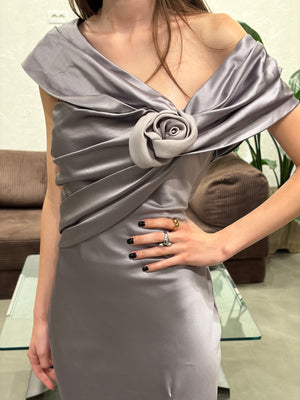 A/W2008 Christian Dior by John Galliano silk evening gown