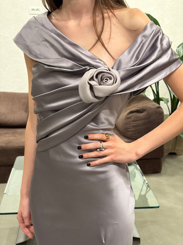 A/W2008 Christian Dior by John Galliano silk evening gown