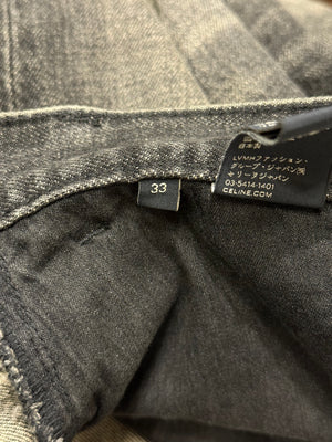 S/S2024 Celine wesley straight-leg distressed jeans