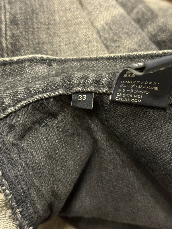 S/S2024 Celine wesley straight-leg distressed jeans