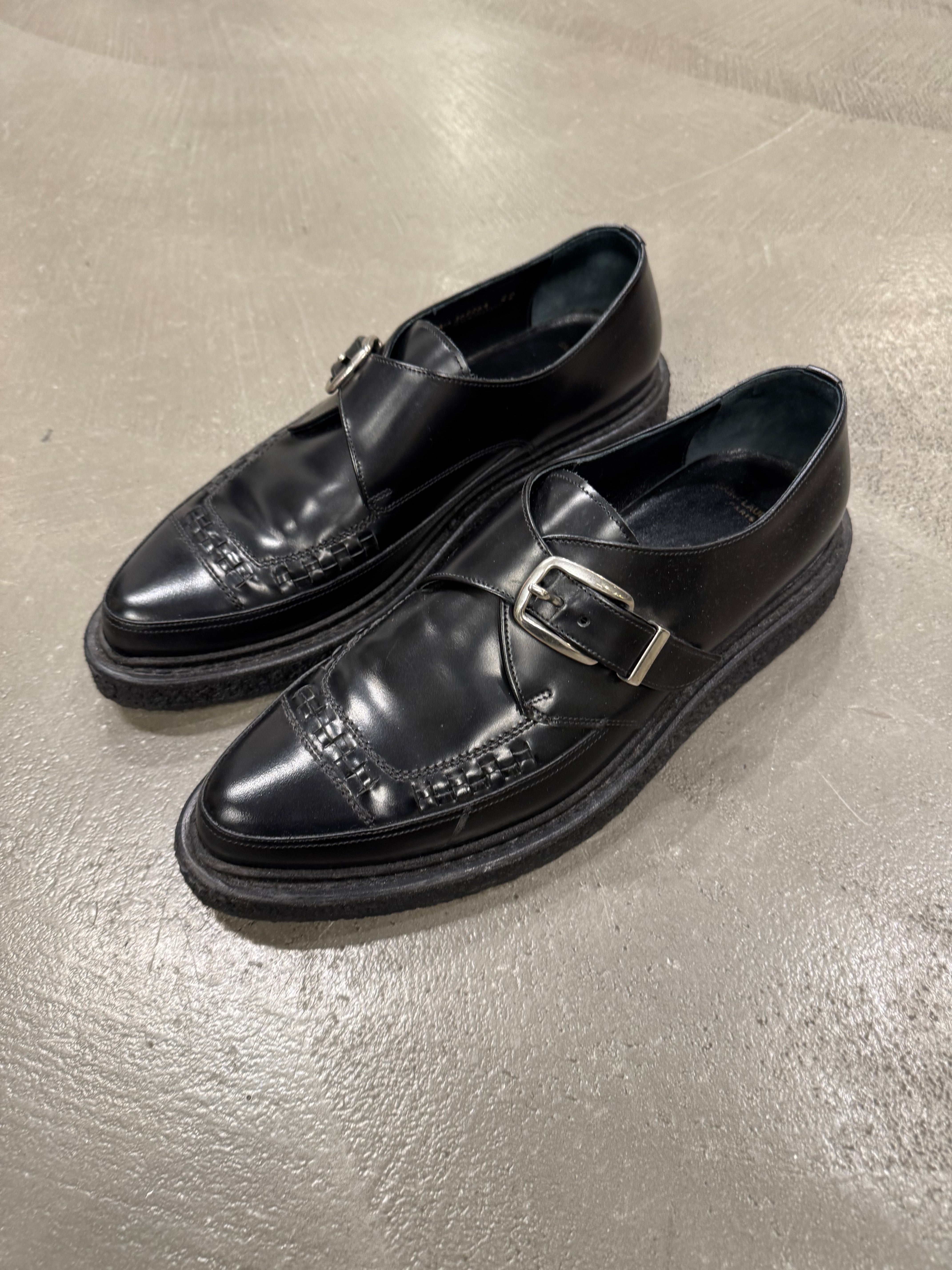 Saint Laurent patent leather shoes エディ期 Hedi Slimane × Saint