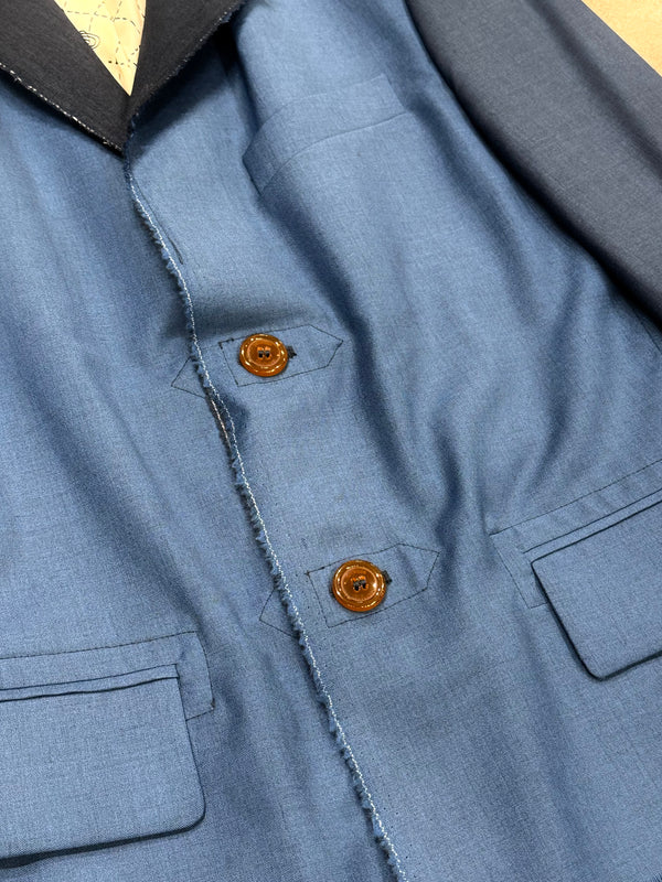 Vivienne Westwood colorblock nylon blazer jacket