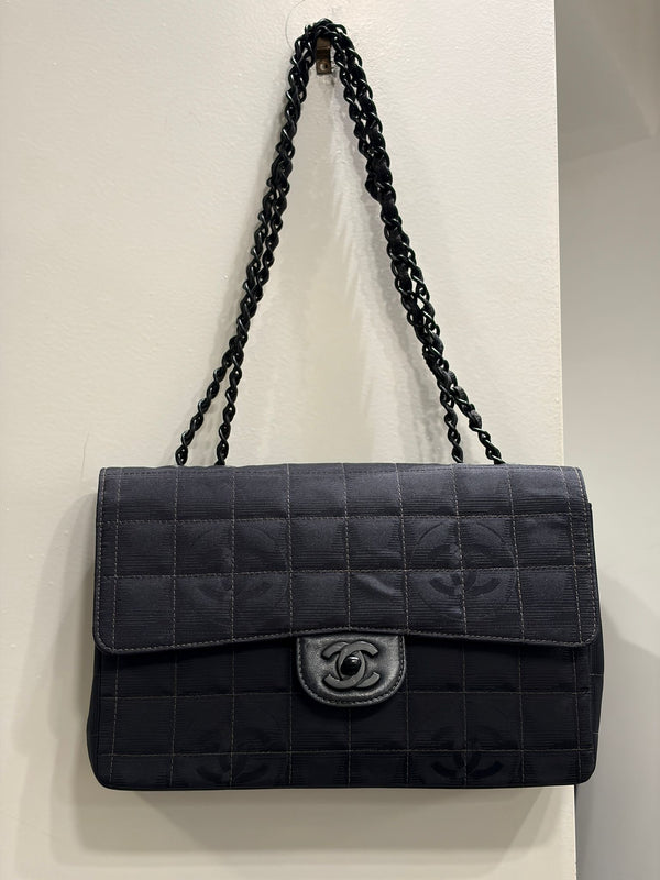 2002 Chanel travel flap bag