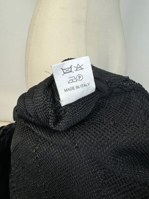 F/W 2001 Yves Saint Laurent by Tom Ford Runway Ribbon Knit Sweater Top