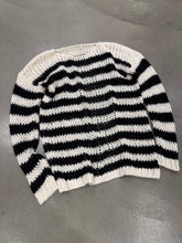 Load image into Gallery viewer, A/W2015 Saint Laurent runway stripe mohair lose sweater
