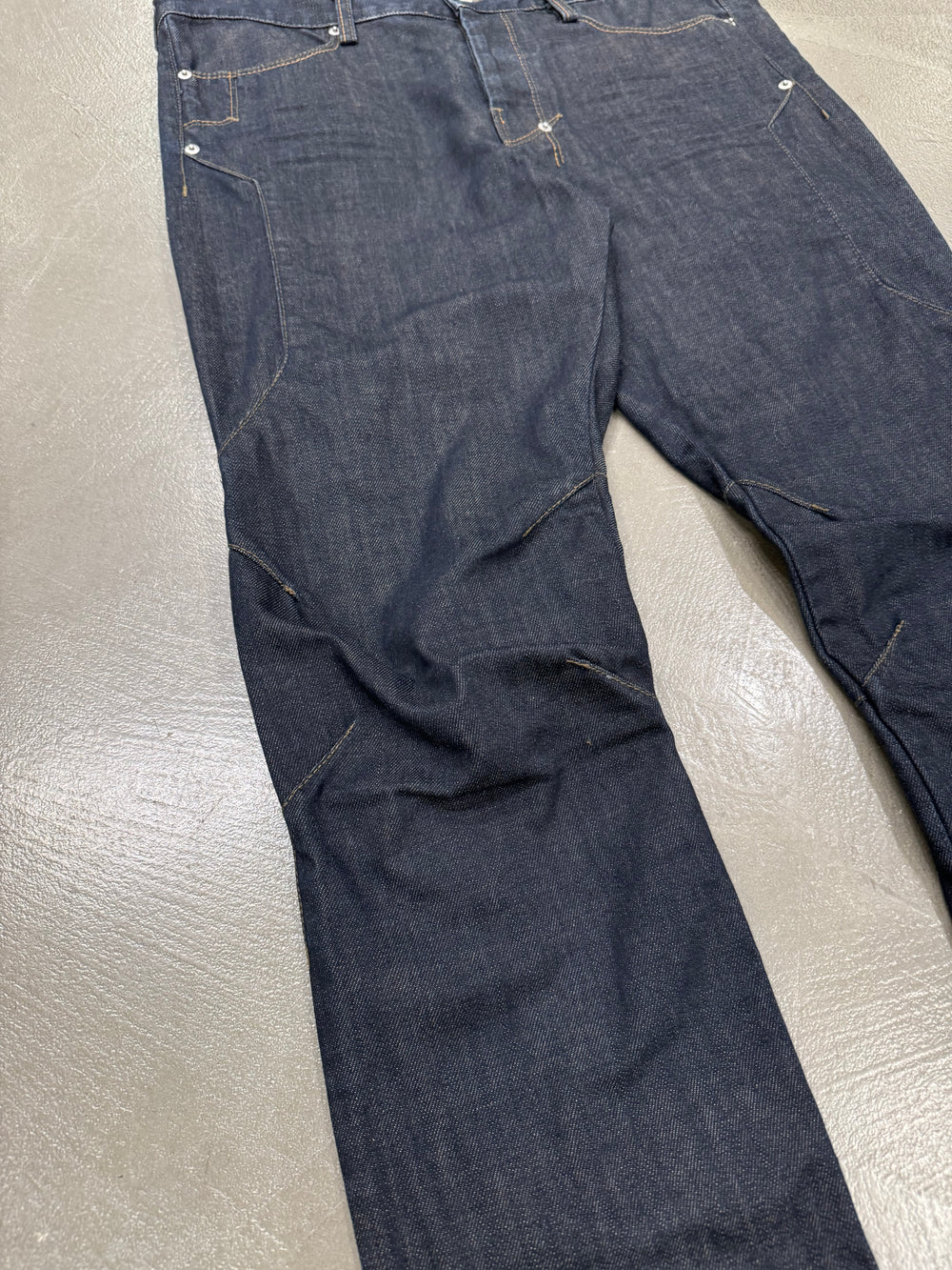 2000s Raf Simons biker jeans