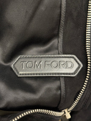 2020s Tom Ford suede biker leather jacket