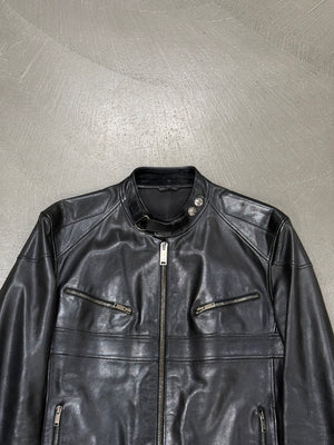 2004 Gucci by Tom Ford biker leather jacket