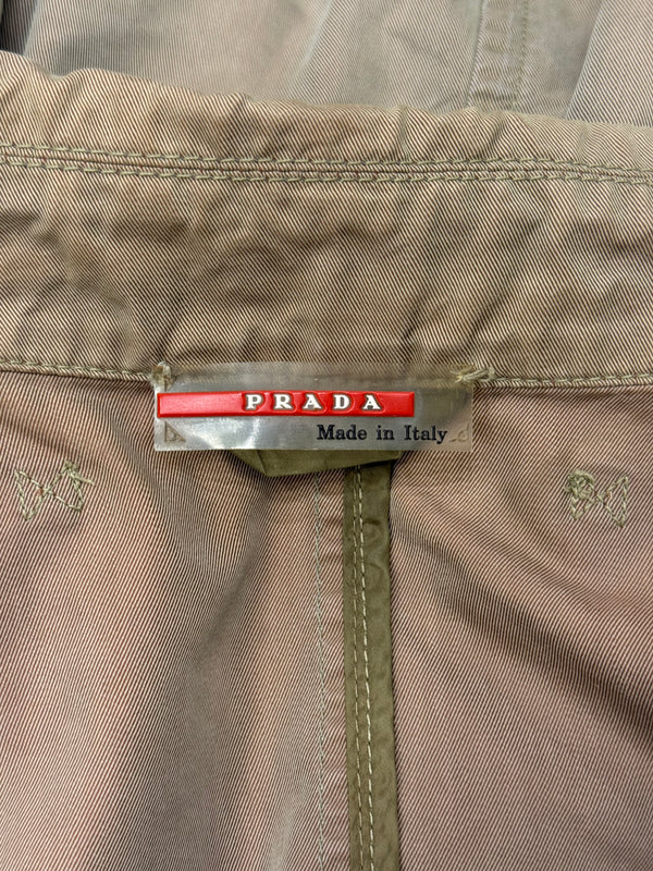 2000s Prada military bomber jacket