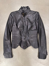Load image into Gallery viewer, A/W2003 Gucci by Tom Ford corseted leather jacket
