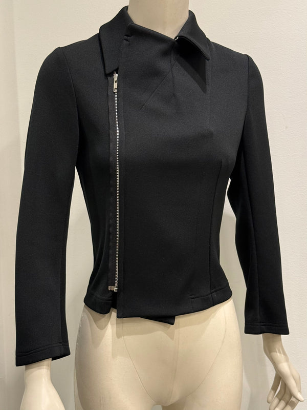 2011 Comme des Garçons wavy seam biker jacket