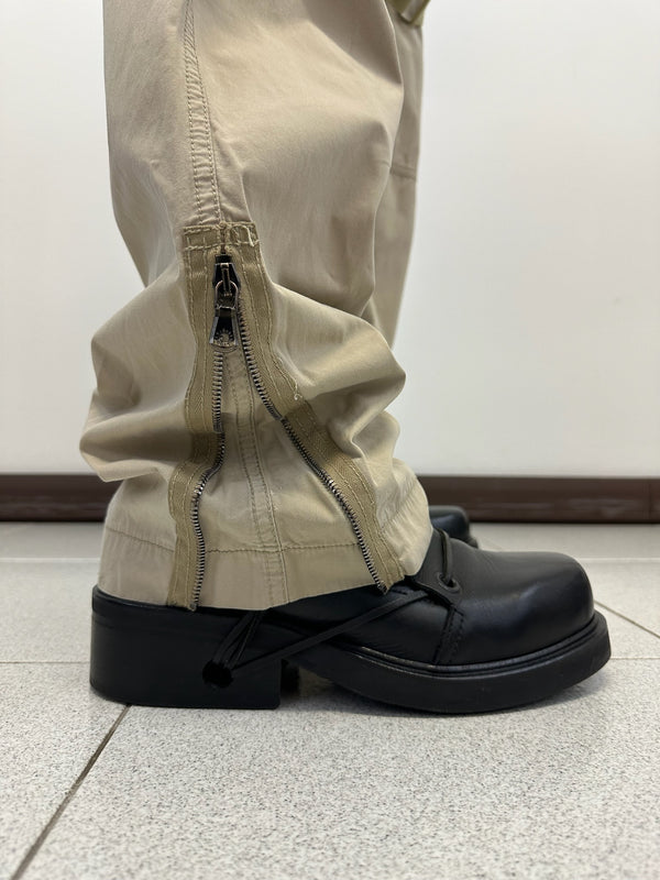 SS2004 Dolce & Gabbana Bondage parachute cargo pants