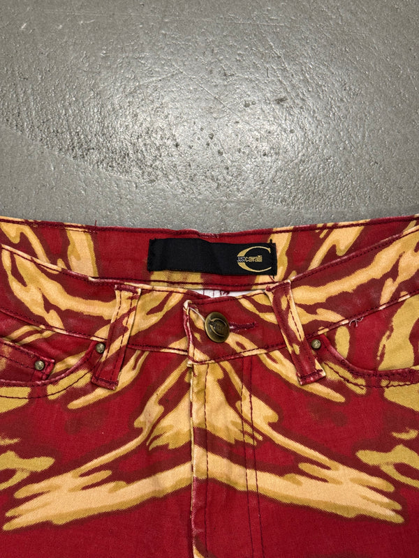 2001 Roberto Cavalli distortion illusion pants