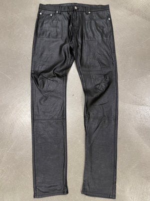 2013 Saint Laurent by Hedi Slimane “D02” faux leather skinny pants