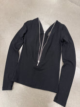 Load image into Gallery viewer, 2000s Plein Sud full zipper knit top
