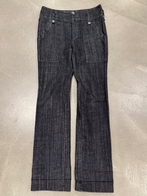 2006 Balenciaga by Nicolas Ghesquière Flared Workwear Denim